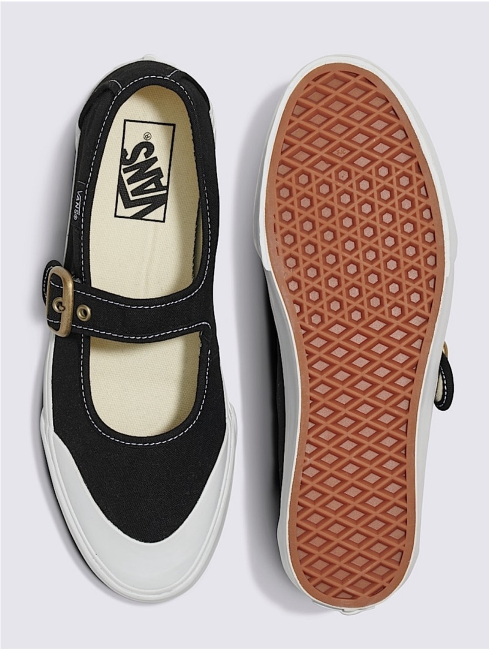 Vans Black Canvas Mary Jane Black